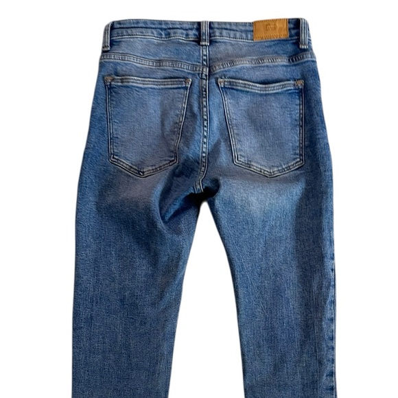 Bershka Denim Skinny Medium Rise Distressed Jeans Size 4 - Picture 5 of 17